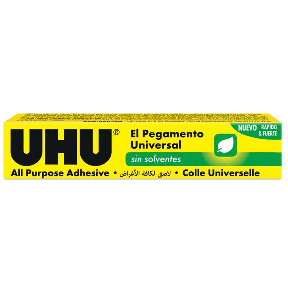 UHU 20 ML GENEL AMAÇLI YAPIŞTIRICI SOLVENTSİZ-UHU34135