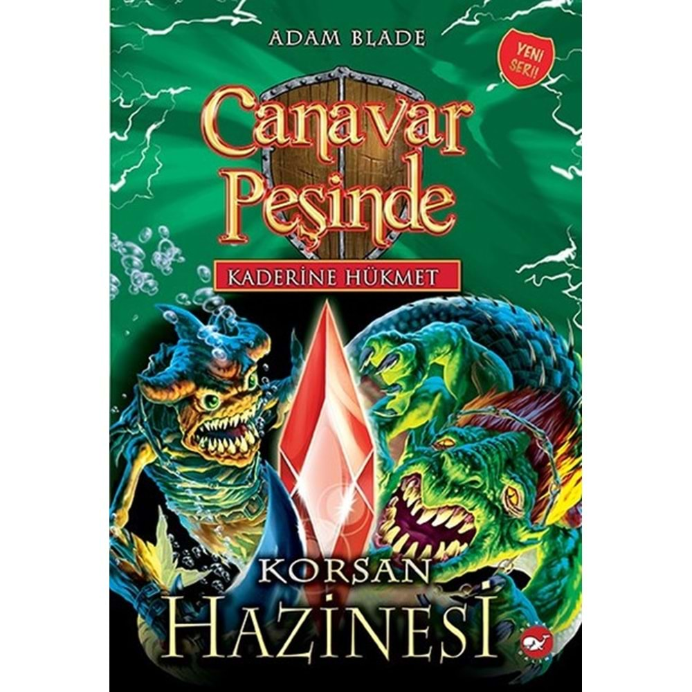 CANAVAR PEŞİNDE-3 KORSAN HAZİNESİ CİLTLİ-ADAM BLADE-BEYAZ BALİNA