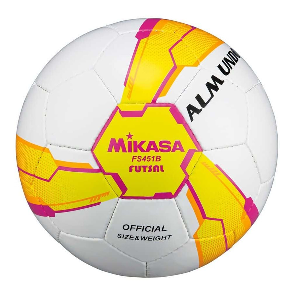 MİKASA FS451B-YP FUTSAL SENTETİK DERİ FUTBOL TOPU