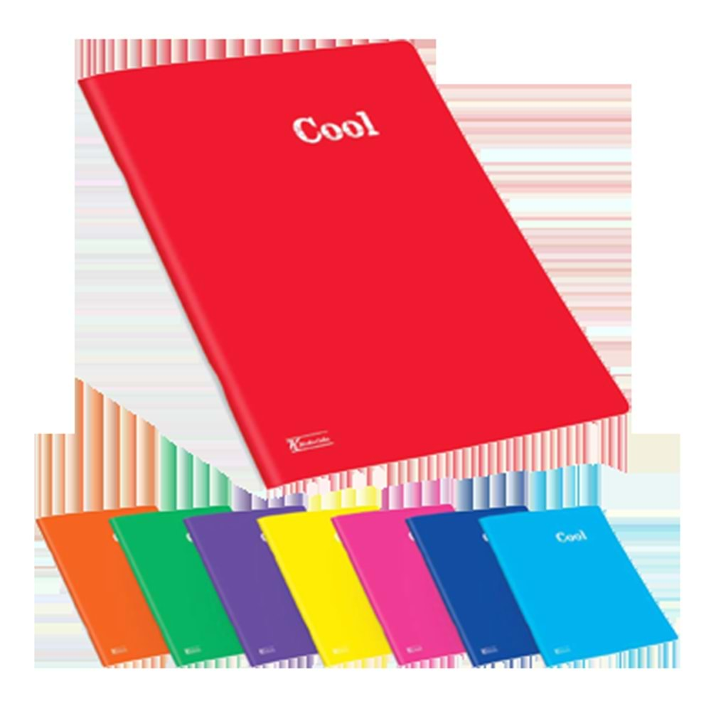 KESKİN COLOR COOL A4 80 YAPRAK KARELİ PP KAPAK DİKİŞLİ DEFTER-321852-99