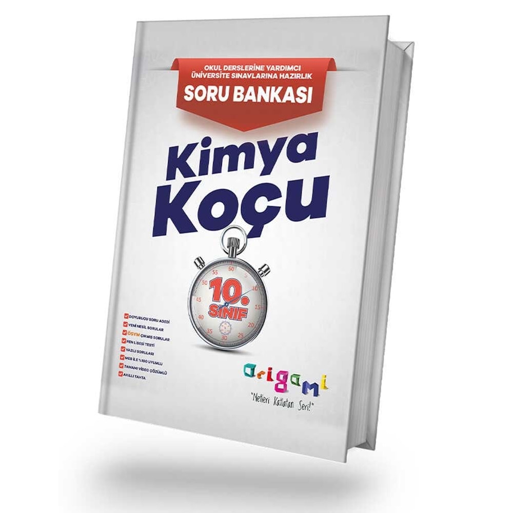 TAMMAT ORİGAMİ 10.SINIF KİMYA KOÇU SORU BANKASI