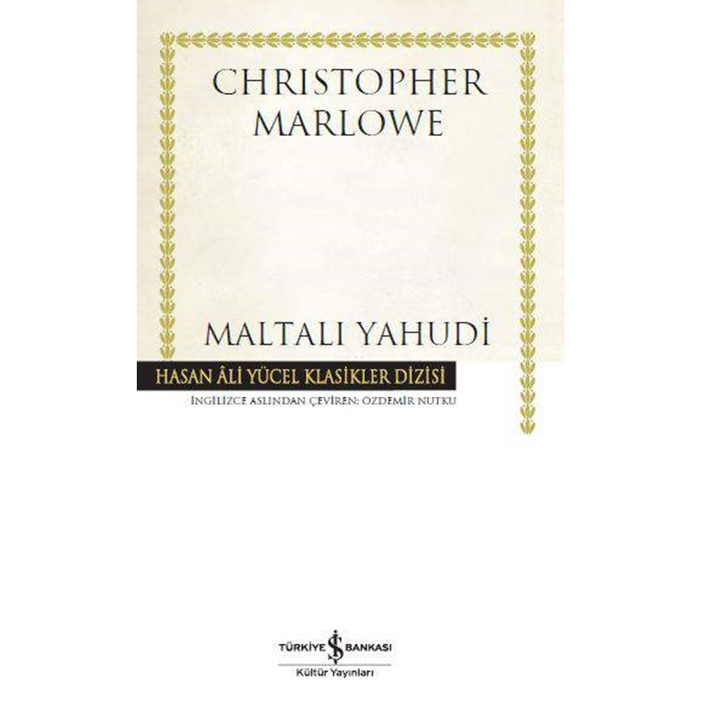 MALTALI YAHUDİ-CHRISTOPHER MARLOWE-İŞ BANKASI