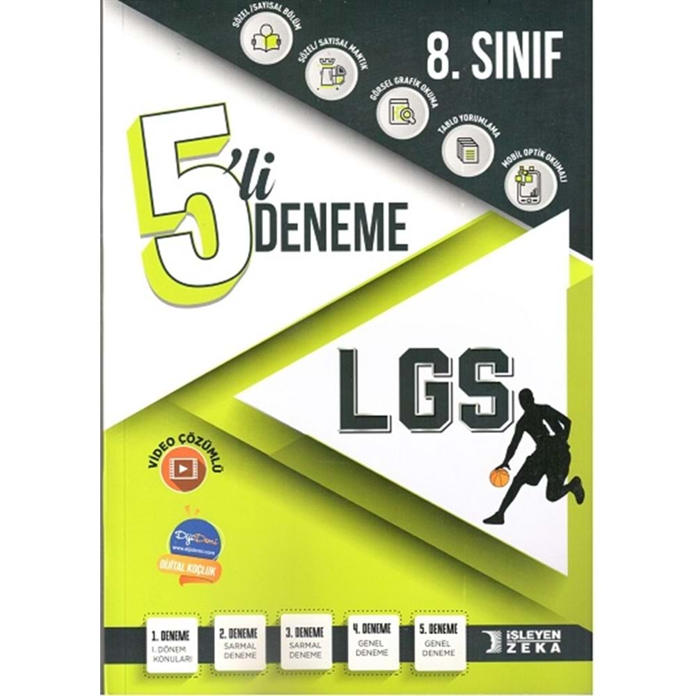 İŞLEYEN ZEKA 8.SINIF LGS 5 Lİ DENEME-2024