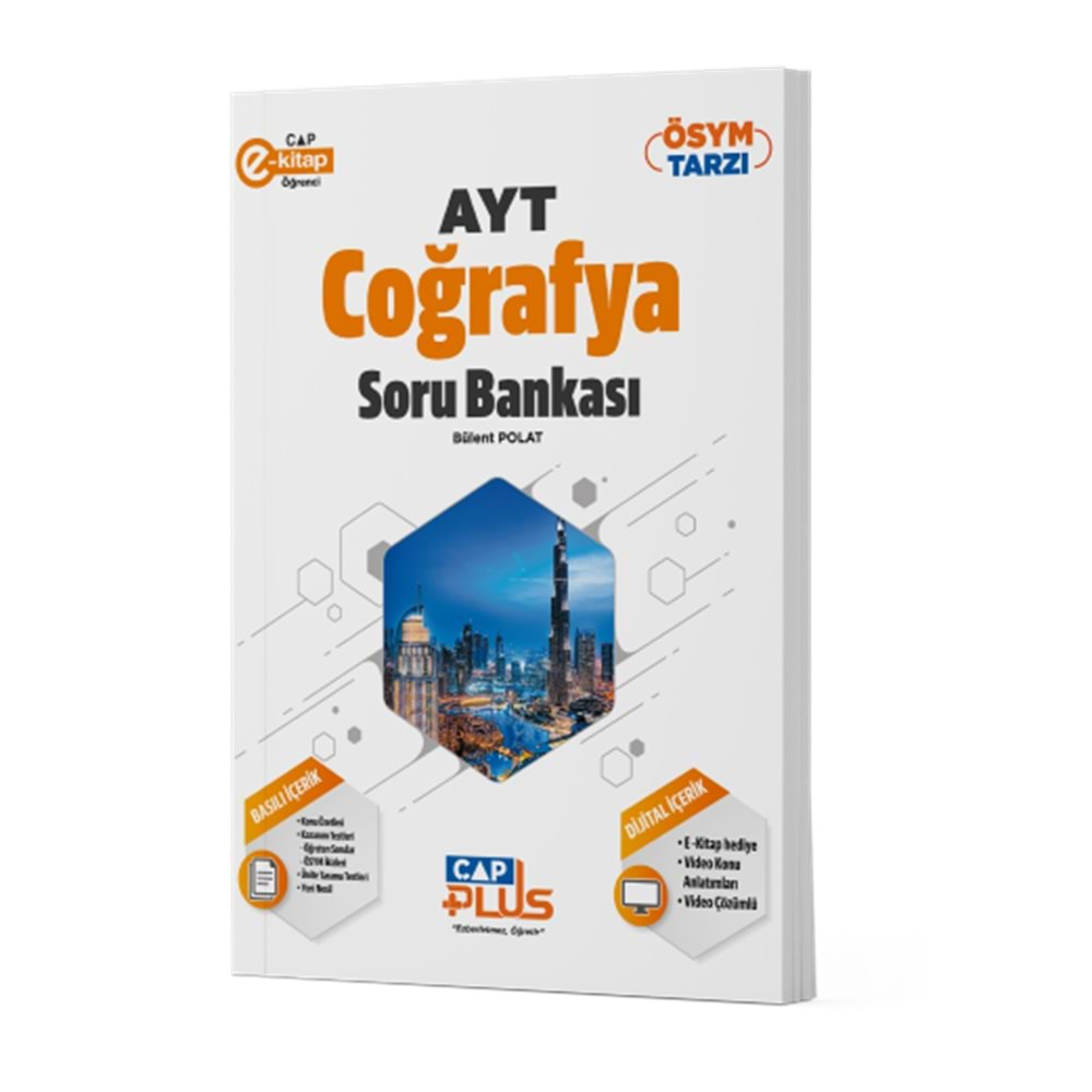 ÇAP AYT COĞRAFYA PLUS SORU BANKASI- 2023