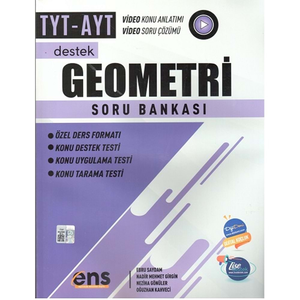 ENS DESTEK TYT-AYT GEOMETRİ SORU BANKASI-2024