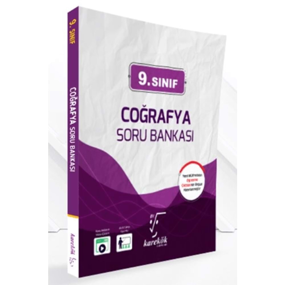 KAREKÖK 9.SINIF COĞRAFYA SORU BANKASI