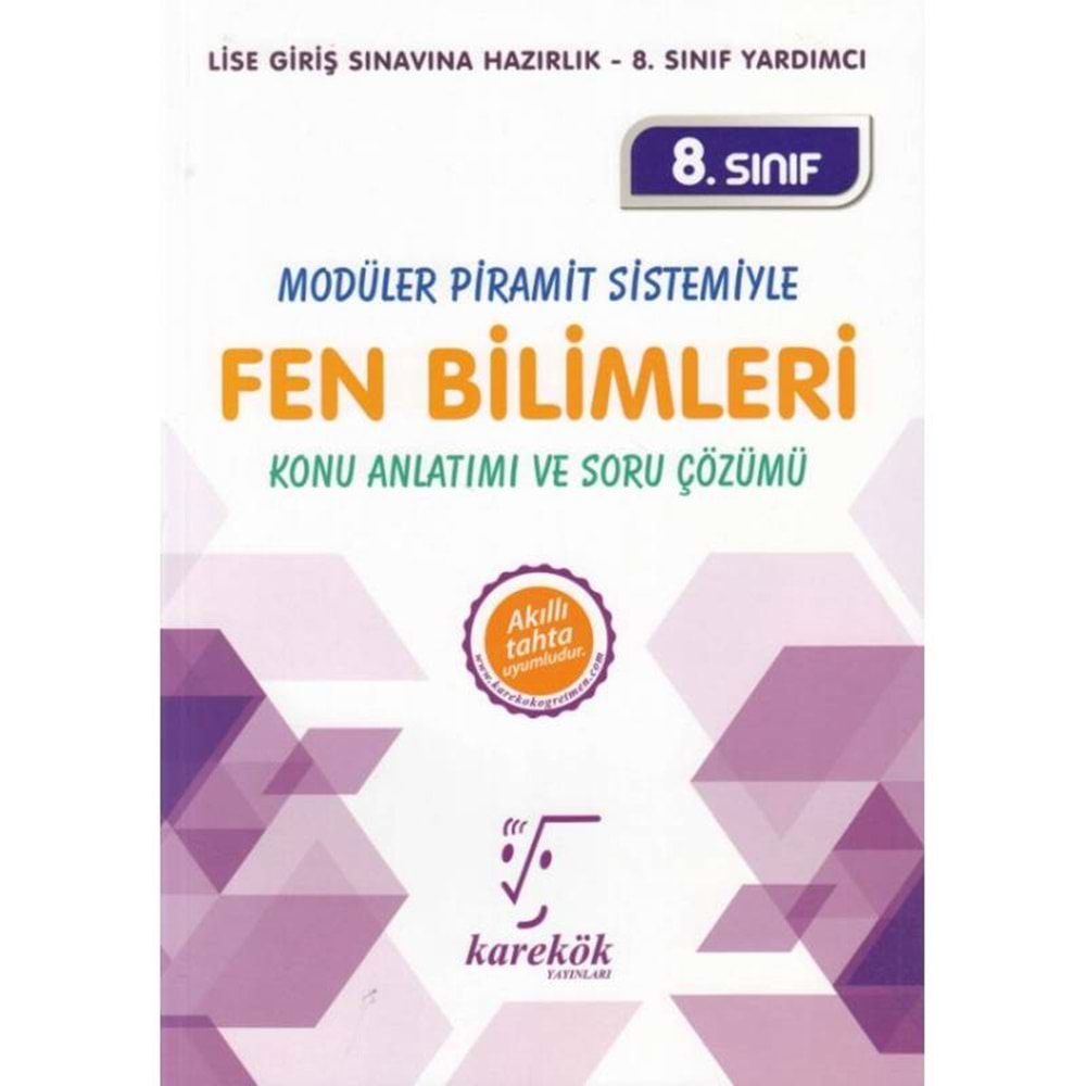 KAREKÖK 8.SINIF FEN BİLİMLERİ MPS KONU ANLATIMI VE SORU ÇÖZÜMÜ