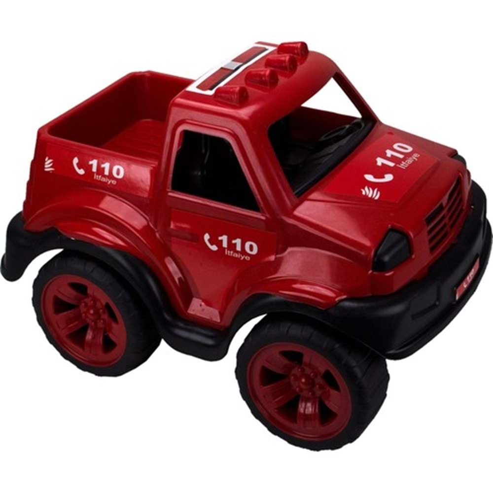 KİNG TOYS PLASTİK TAKSİ-İTFAİYE ARAÇLAR-E45