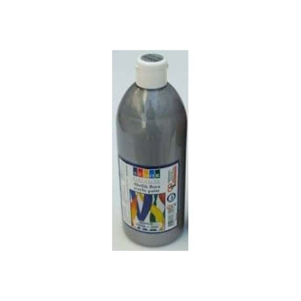 SÜDOR AKRİLİK BOYA 500 ML GÜMÜŞ-SD1109-23