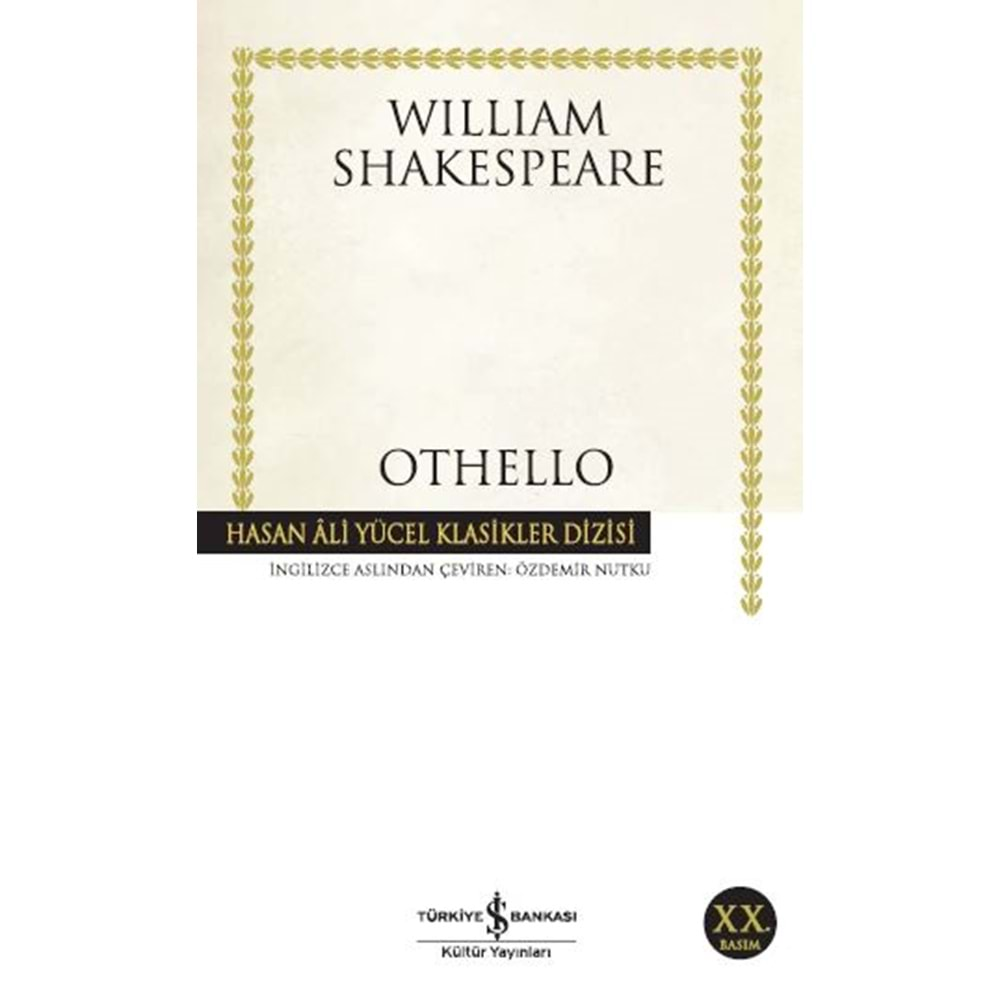 OTHELLO- WILLIAM SHAKESPEARE- İŞ BANKASI