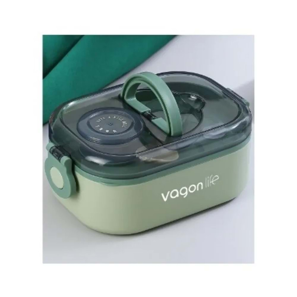 VAGON LİFE KARMA ÇELİK LUNCH BOX 550 ML BESLENME KUTUSU-A51