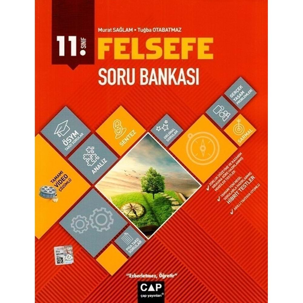 ÇAP 11.SINIF ANADOLU LİSESELERİ FELSEFE SORU BANKASI