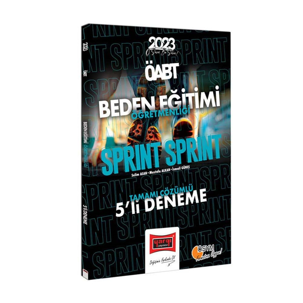 YARGI 2023 KPSS ÖABT SPRİNT BEDEN EĞİTİMİ ÖĞRETMENLİĞİ TAMAMI ÇÖZÜMLÜ 5 Lİ DENEME