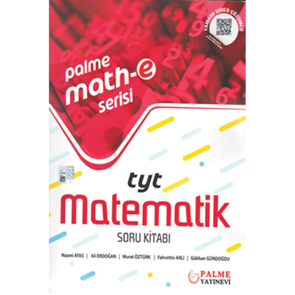 PALME MATH-E SERİSİ YKS TYT MATEMATİK SORU KİTABI