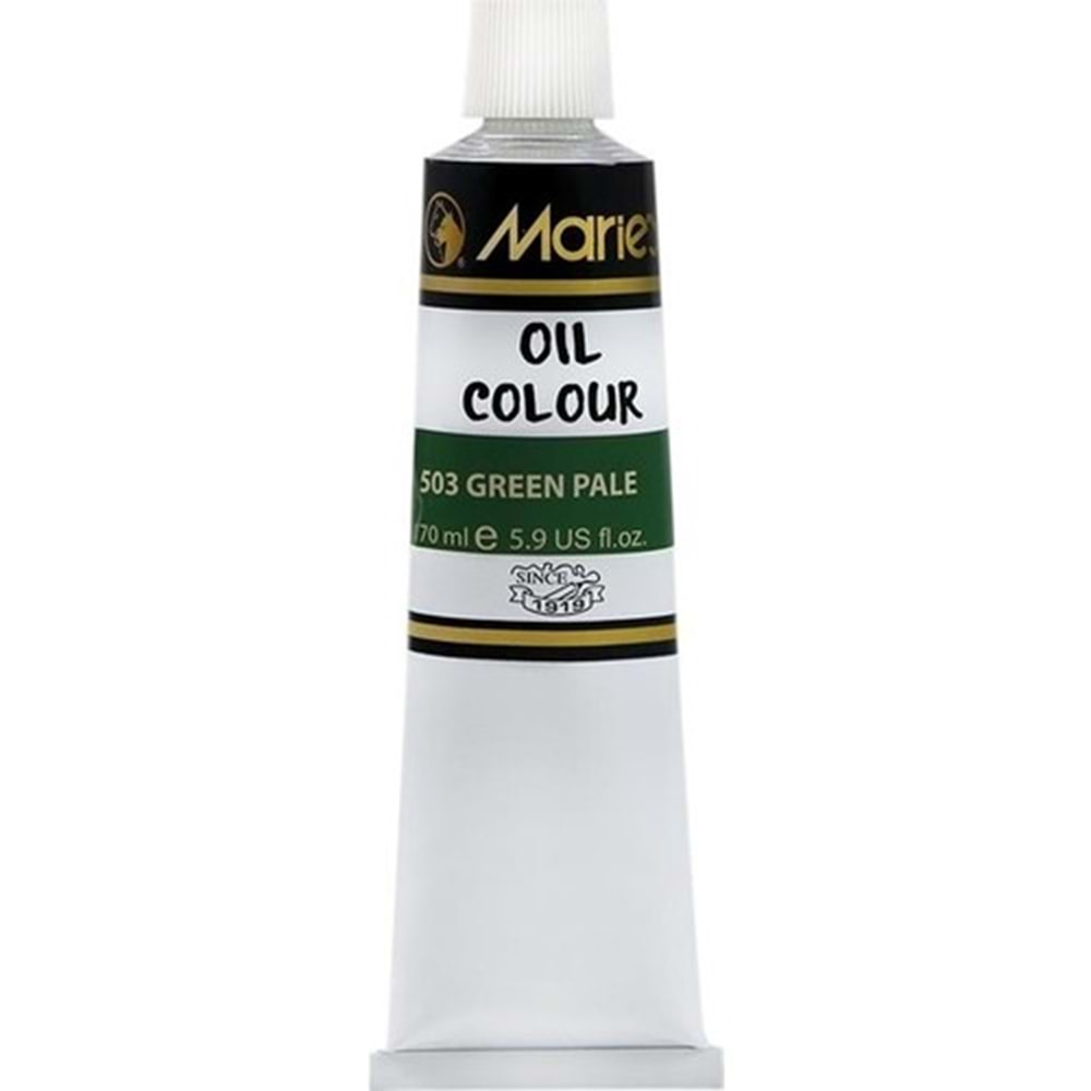 MARİES YAĞLI BOYA TÜP 170 ML 503 YEŞİL-GREEN PALE