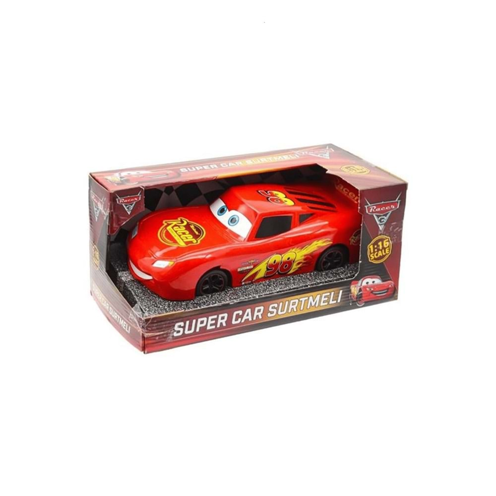 TOYSAN SÜRTMELİ 1:16 SÜPER CAR RACER ARABA-SPR-44