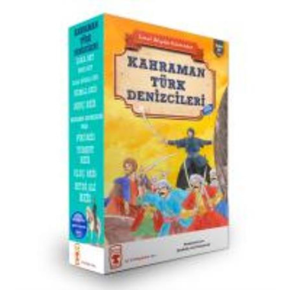 KAHRAMAN TÜRK DENİZCİLERİ 10 KİTAP SET-İSMAİL BİLGİN-TİMAŞ