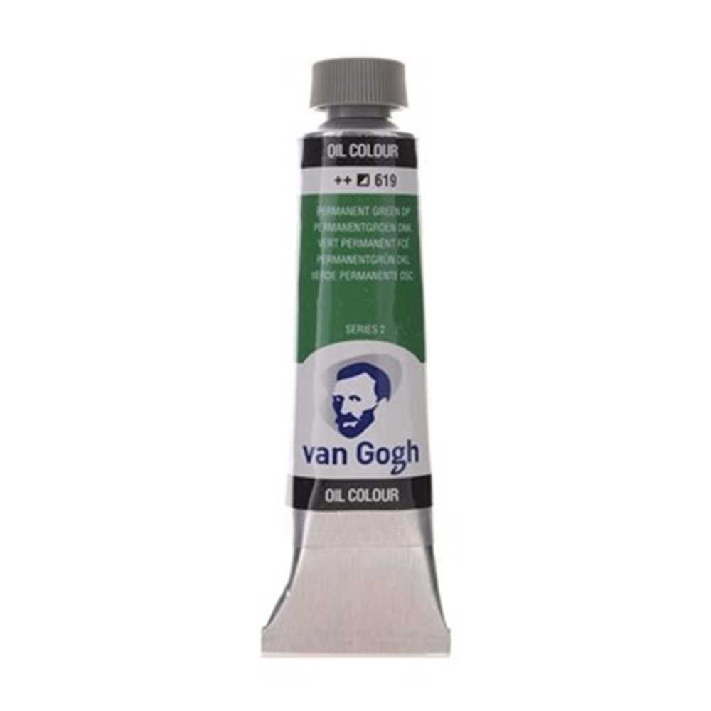 VAN GOGH YAĞLI BOYA T.9 40 ML - PERMANENT GREEN DP-619