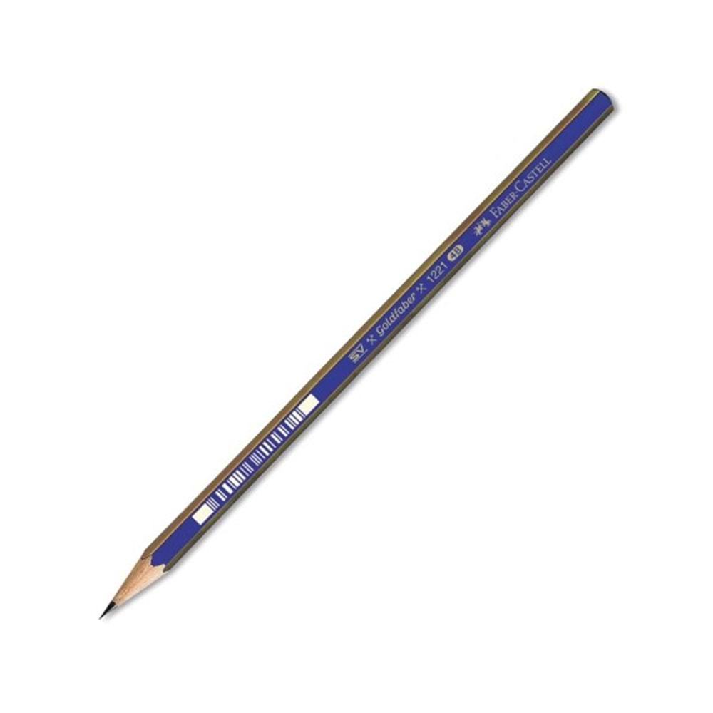 FABER CASTELL GOLDFABER 1221 DERECELİ KURŞUN KALEM 3H