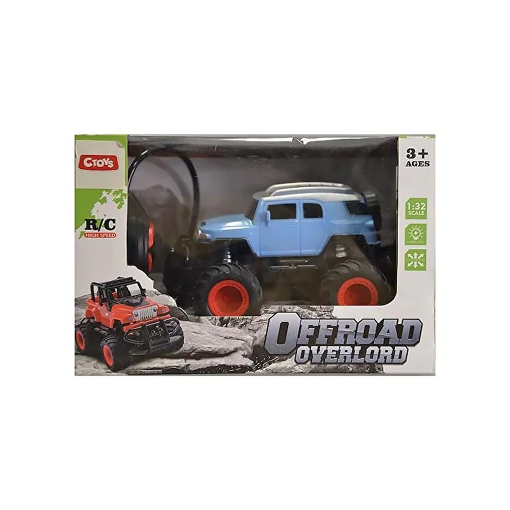 CTOYS 1:32 SCALE UZAKTAN KUMANDALI JEEP-H338-18