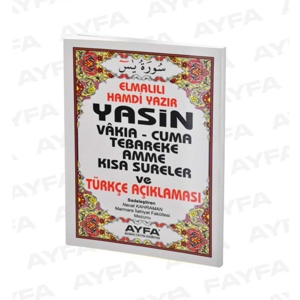 AYFA 006-CEP BOY YASİN 5 RENK MEALLİ