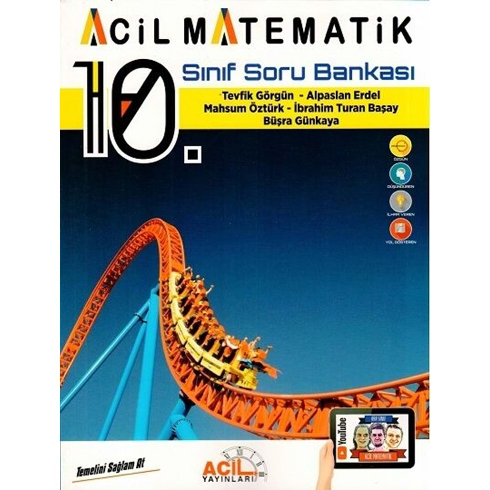 ACİL 10.SINIF MATEMATİK SORU BANKASI-2025