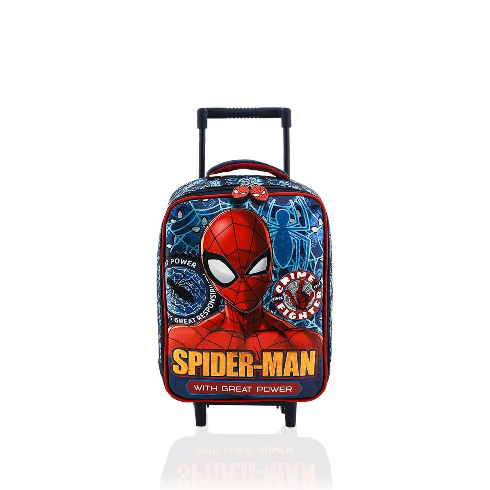 FROCX SPIDERMAN ÇEKÇEKLİ ANAOKUL ÇANTASI BOX GREAT-OTTO-5231