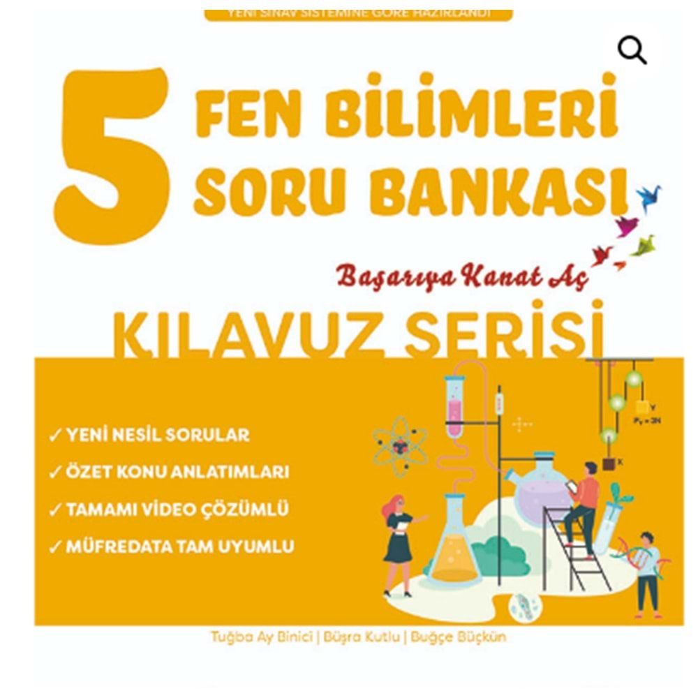 KORAY VAROL 5.SINIF KILAVUZ SERİSİ FEN BİLİMLERİ SORU BANKASI