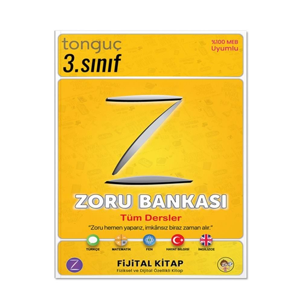 TONGUÇ 3.SINIF TÜM DERSLER ZORU BANKASI