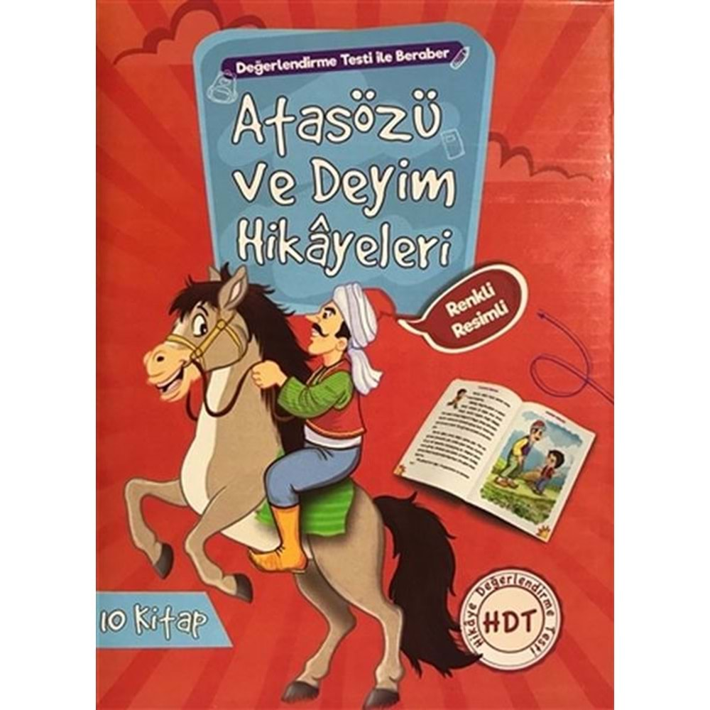 ATASÖZÜ VE DEYİM HİKAYELERİ 10 KİTAP TAKIM-SELİMER YAYINLARI