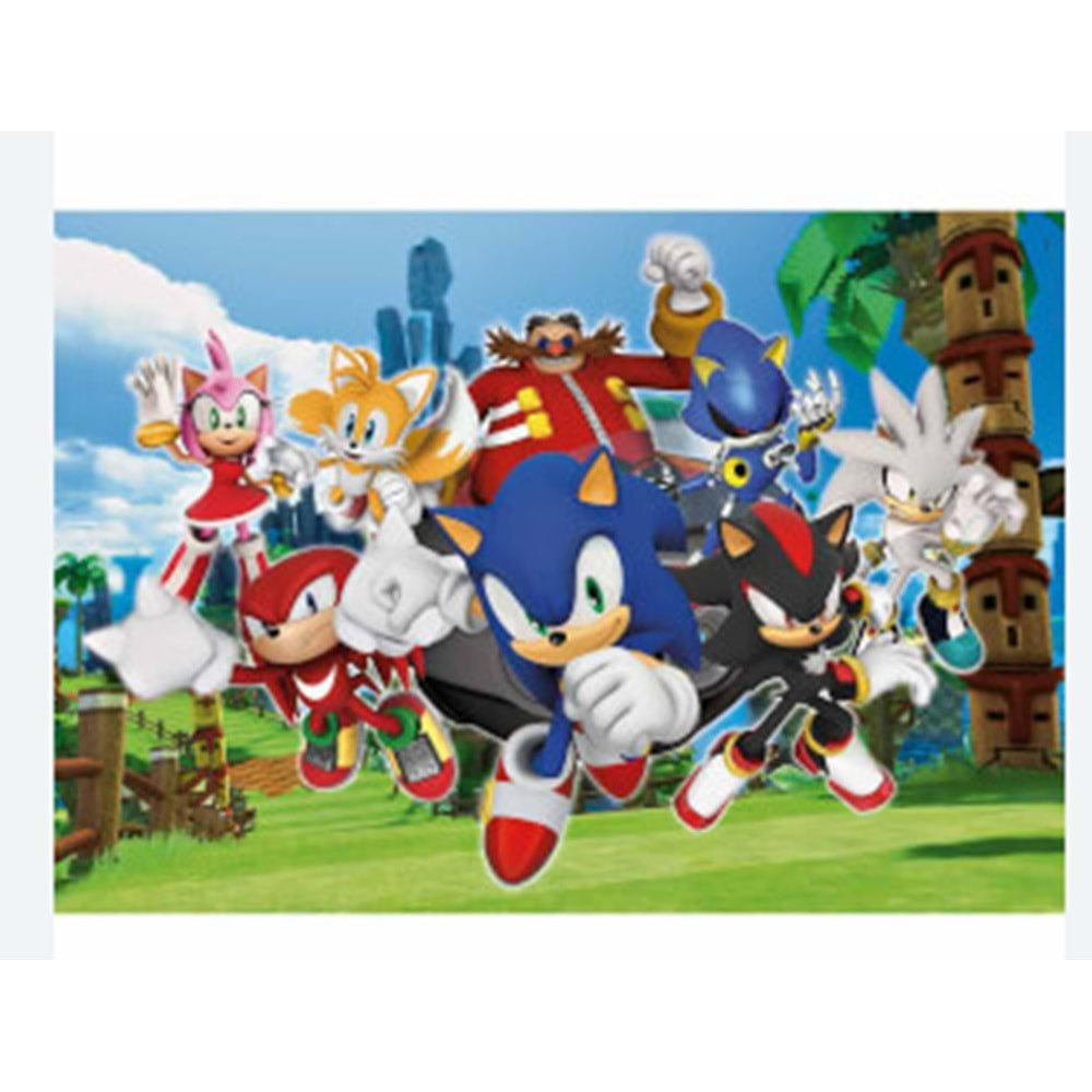 CS TOYS SONIC THE HEDGEHOG 100 PARÇA PUZZLE