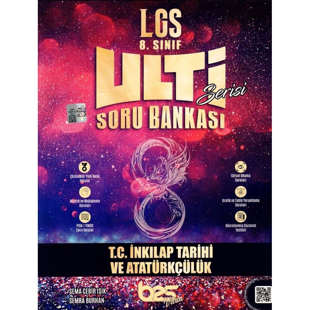 BES 8.SINIF LGS ULTİ SERİSİ İNKILAP TARİHİ SORU BANKASI-2025