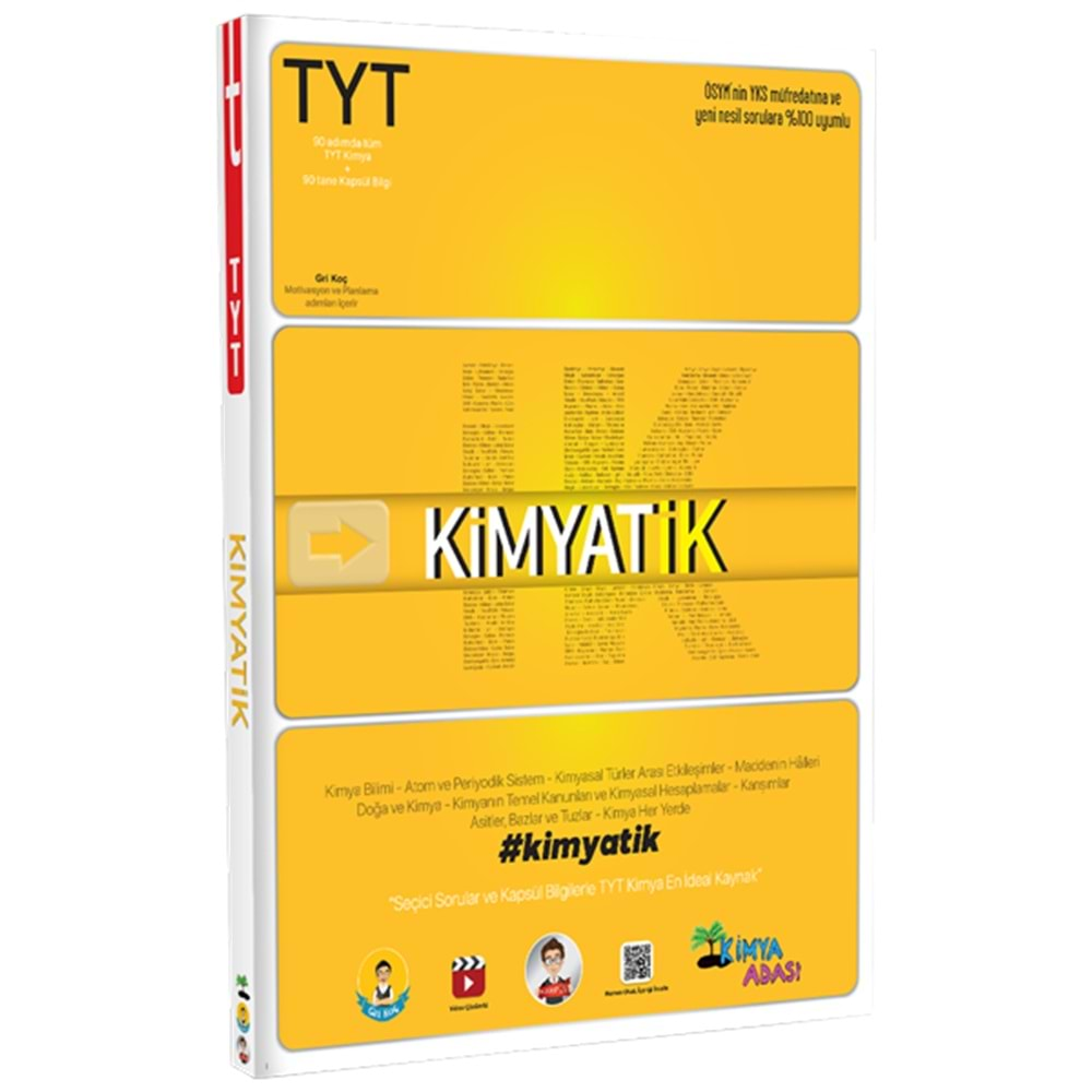 TONGUÇ TYT KİMYATİK