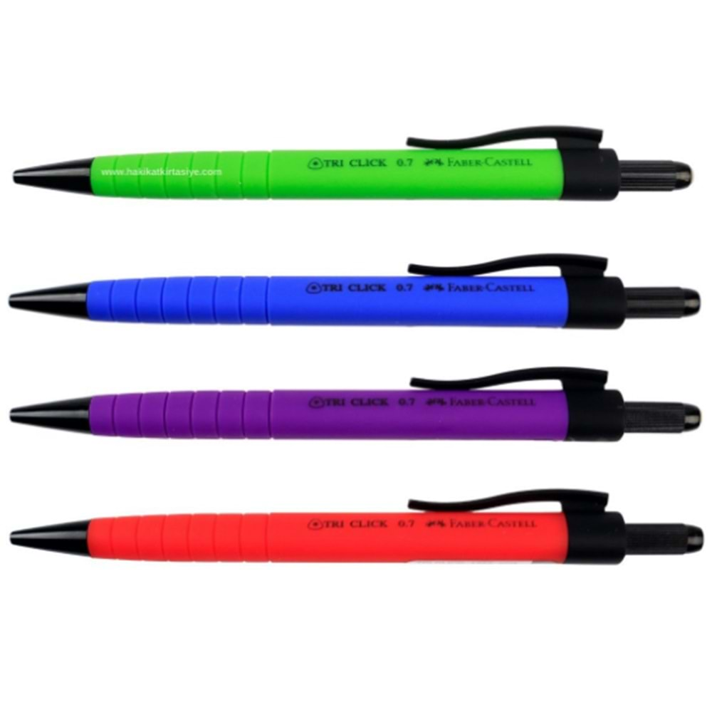 FABER CASTELL TRİ-CLİCK 0.7 MM VERSATİL KALEM-1363