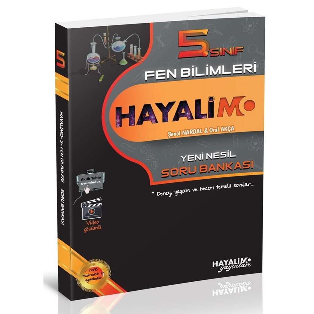 HAYALİMO 5.SINIF FEN BİLİMLERİ SORU BANKASI