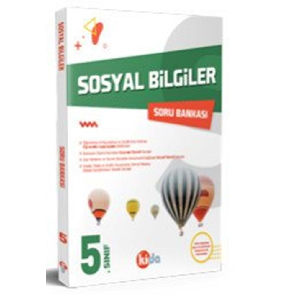 KİDA 5.SINIF SOSYAL BİLGİLER SORU BANKASI