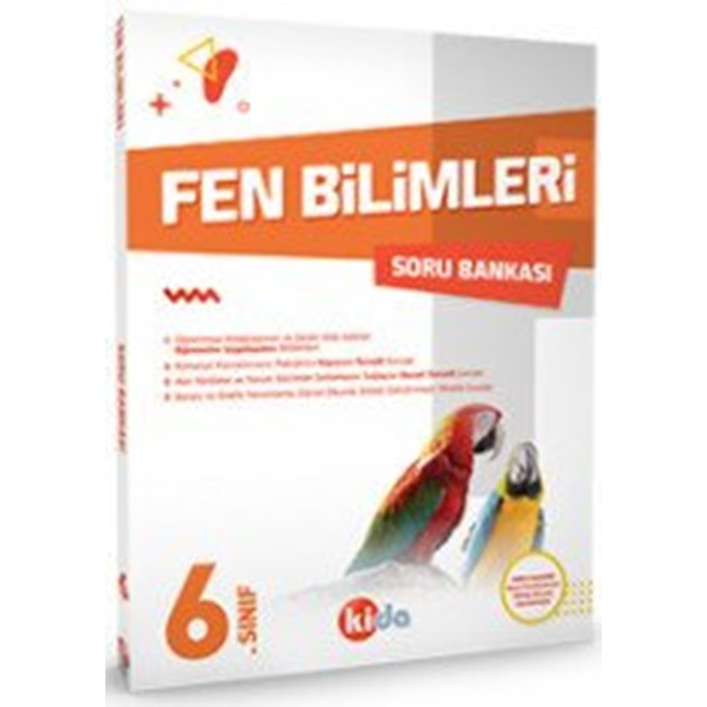 KİDA 6.SINIF FEN BİLİMLERİ SORU BANKASI-YENİ