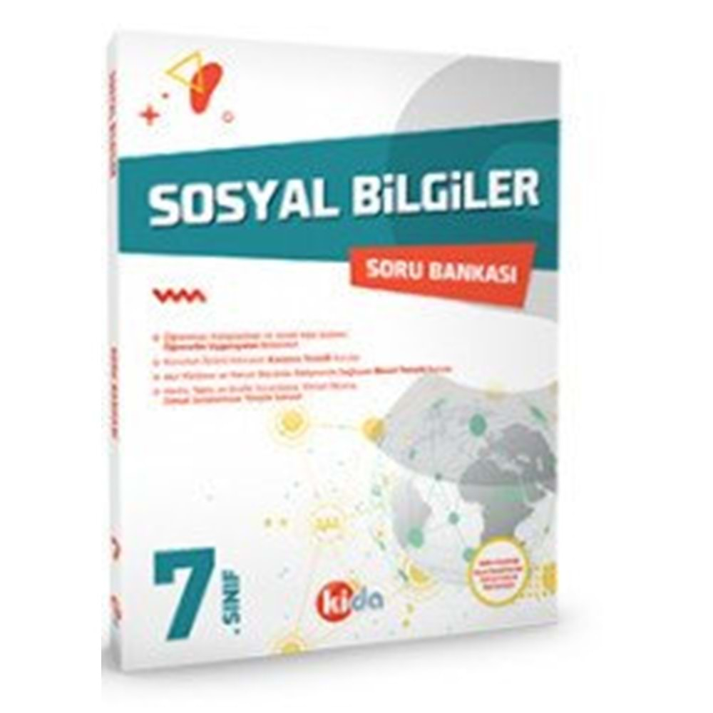 KİDA 7.SINIF SOSYAL BİLGİLER SORU BANKASI