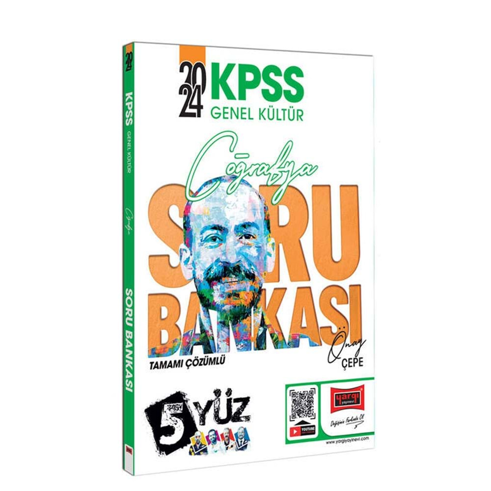 YARGI 2024 KPSS 5YÜZ COĞRAFYA TAMAMI ÇÖZÜMLÜ SORU BANKASI