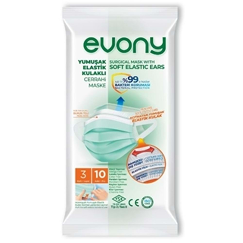 EVONY CERRAHİ MASKE TD-HK