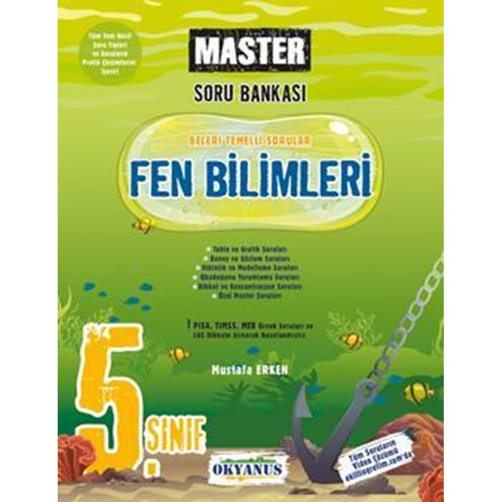 OKYANUS 5.SINIF MASTER FEN BİLİMLERİ SORU BANKASI