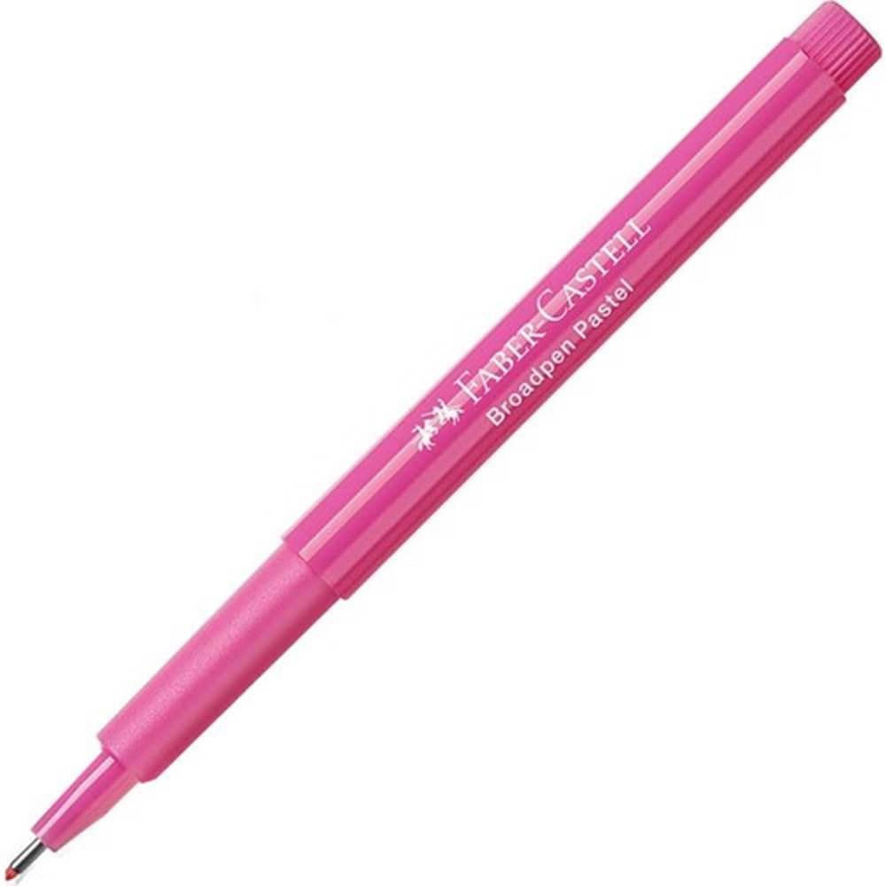 FABER CASTELL BROADPEN KALEM PASTEL PEMBE 1554