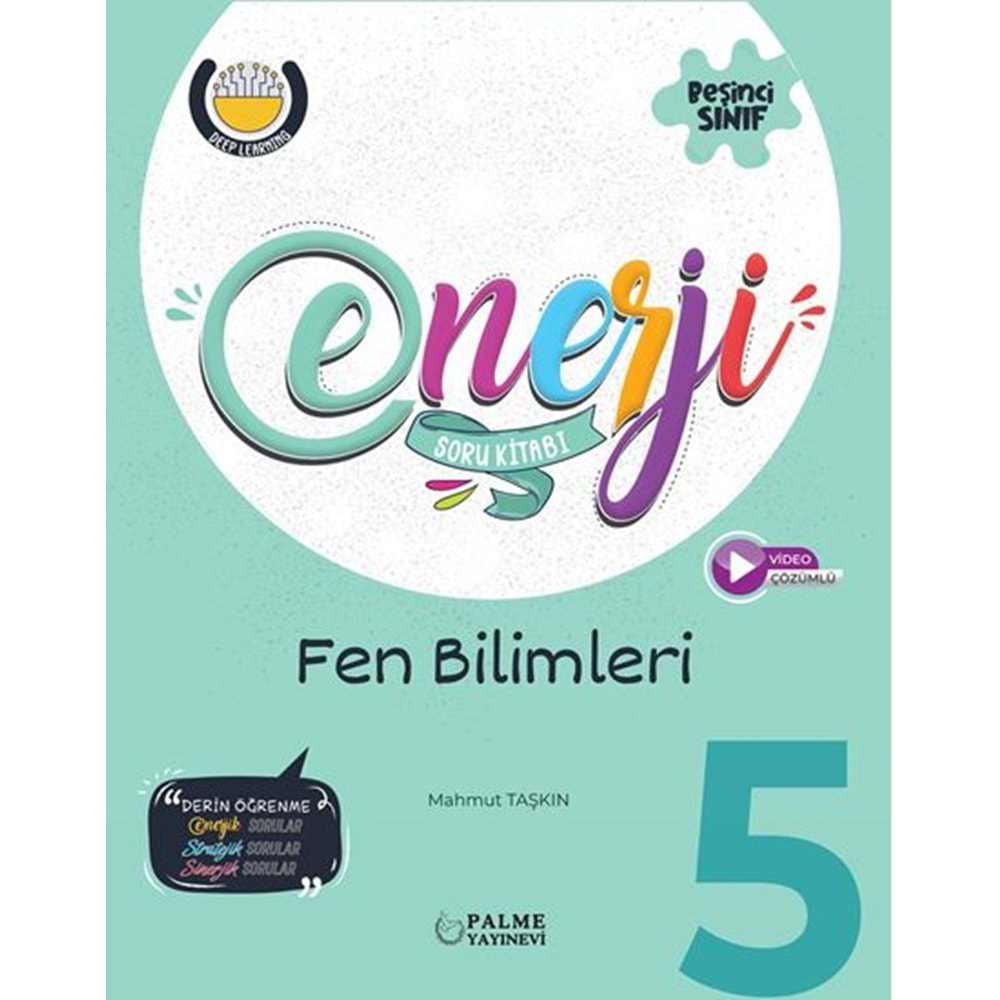 PALME 5.SINIF ENERJİ FEN BİLİMLERİ SORU BANKASI