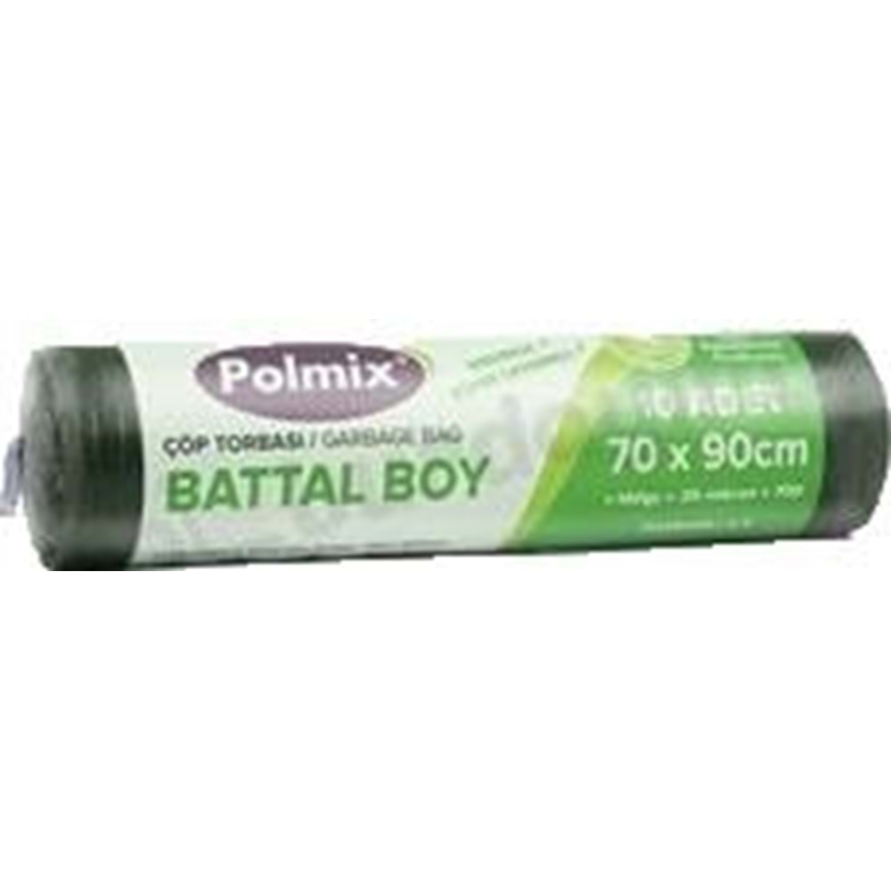 POLMİX ÇÖP TORBASI BATTAL BOY 70*90 10LU-140GR-231023