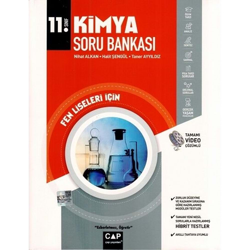 ÇAP 11.SINIF FEN LİSELERİ İÇİN KİMYA SORU KİTABI