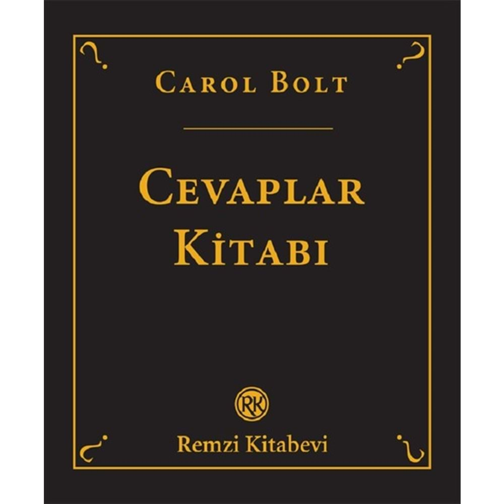 CEVAPLAR KİTABI-CAROL BOLT-REMZİ KİTABEVİ