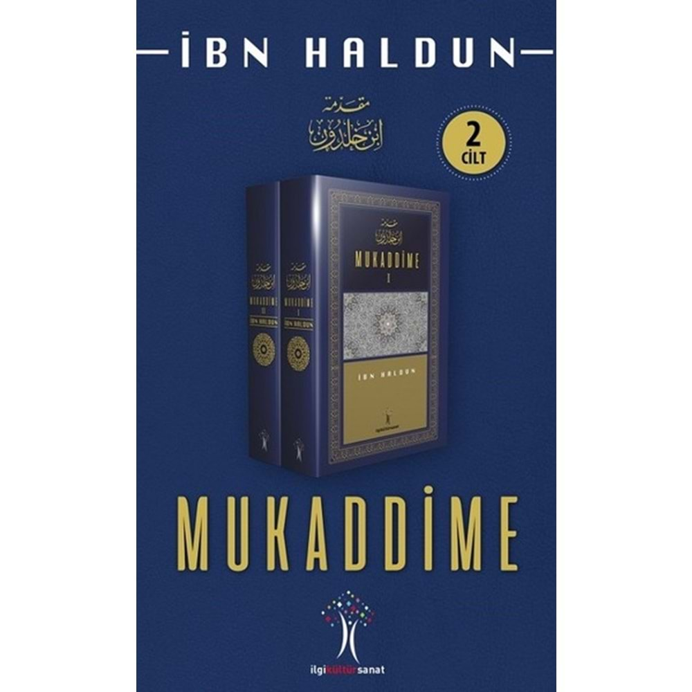 MUKADDİME(2 CİLT TAKIM)-İBN HALDUN-İLGİ KÜLTÜR SANAT YAYINLARI