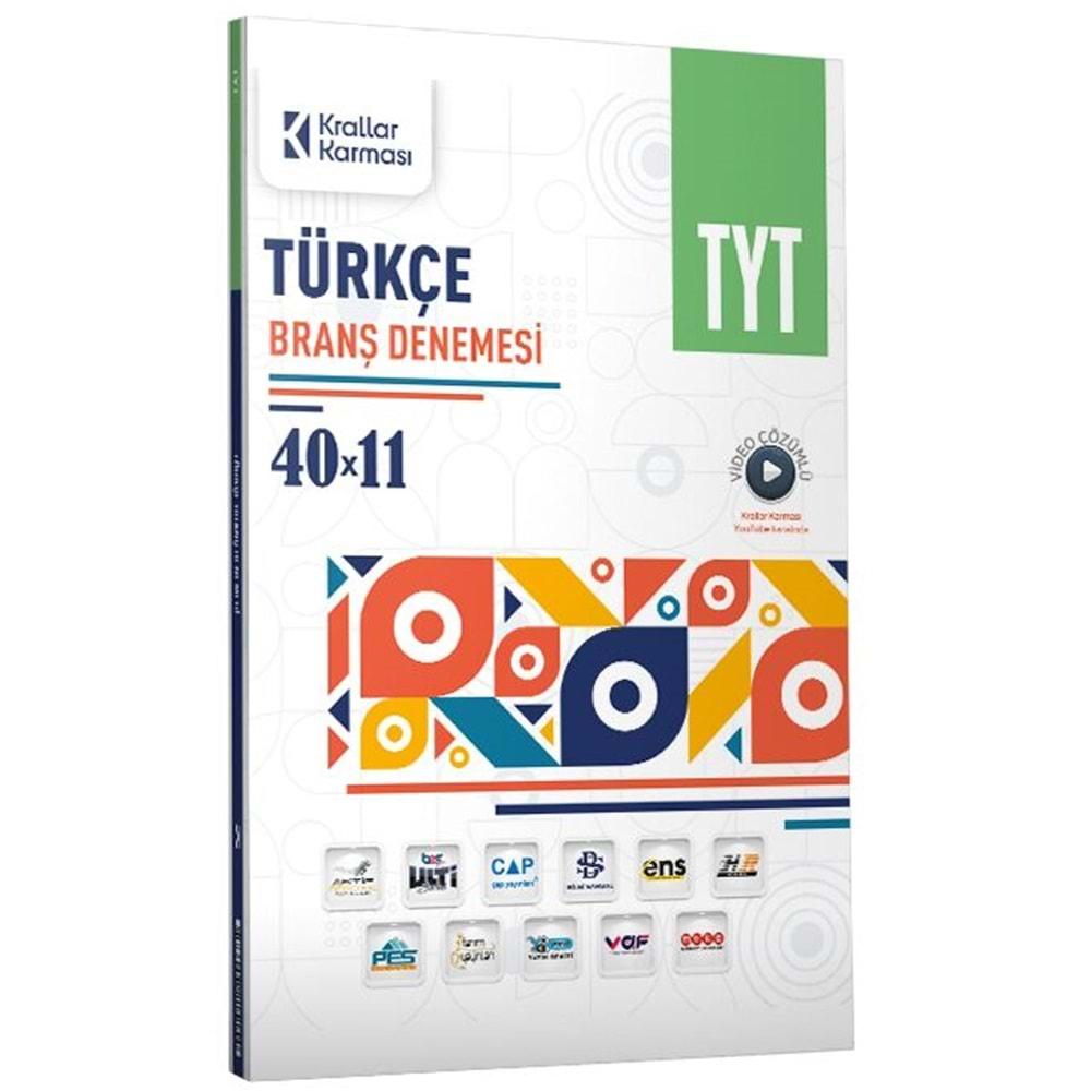 KRALLAR KARMASI TYT TÜRKÇE 40*11 BRANŞ DENEMESİ-2023