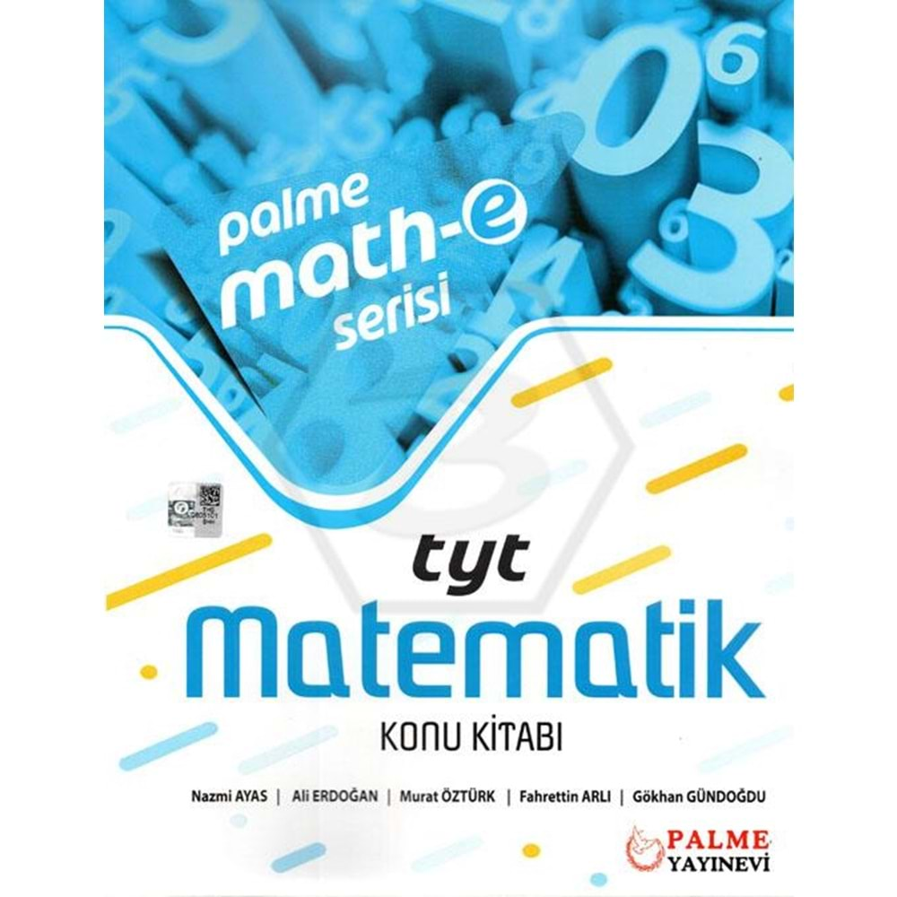 PALME MATH-E SERİSİ YKS TYT MATEMATİK KONU KİTABI