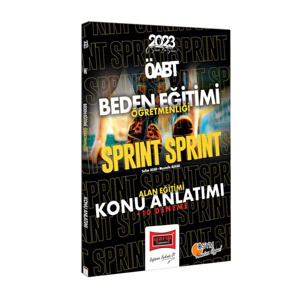 YARGI 2023 KPSS ÖABT SPRİNT BEDEN EĞİTİMİ ÖĞRETMENLİĞİ KONU ANLATIMI+10 DENEME